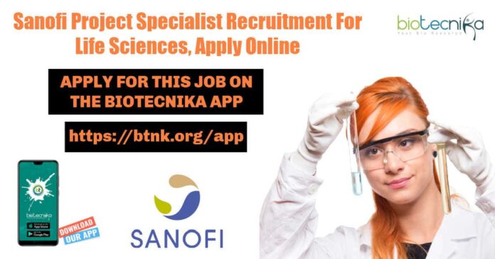 Sanofi Project Specialist