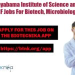 Sathyabama JRF Jobs