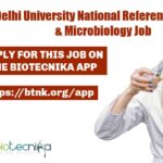 VPCI Delhi University National Reference Lab Biotech & Microbiology Job With Rs. 50,000 pm Pay VPCI Microbiology