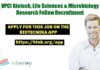 VPCI Biotech, Life Sciences & Microbiology Research Fellow Recruitment VPCI Research Fellow Job