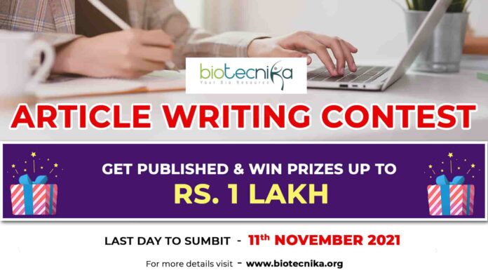 Biotecnika Article Writing