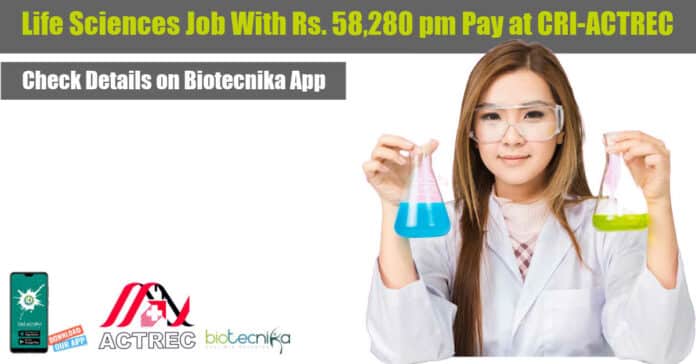 ACTREC RA Job