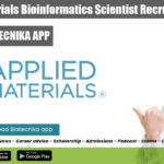 Applied Materials Bioinformatics Scientist