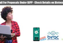BIRAC Call For Proposals Under BIPP – Applications Invited BIRAC BIPP Call
