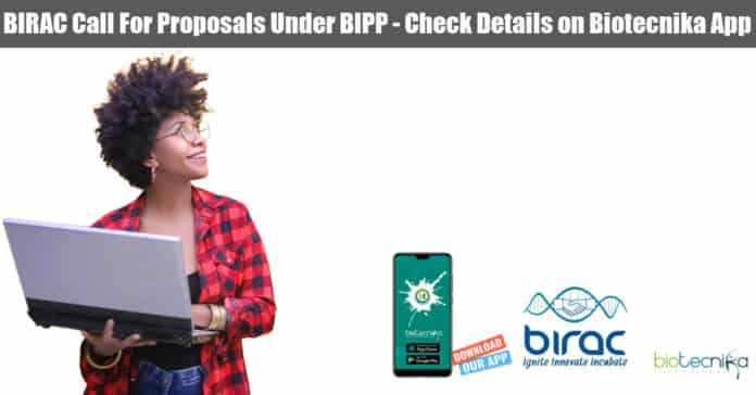 BIRAC BIPP Call