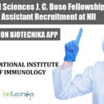 Biological Sciences Project Assistant