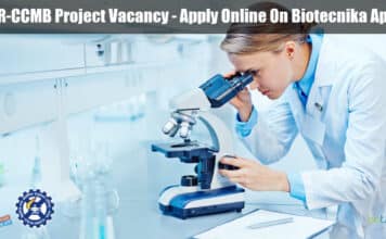CSIR-CCMB Project Vacancy – Apply Online For Associate Job CCMB Associate Job