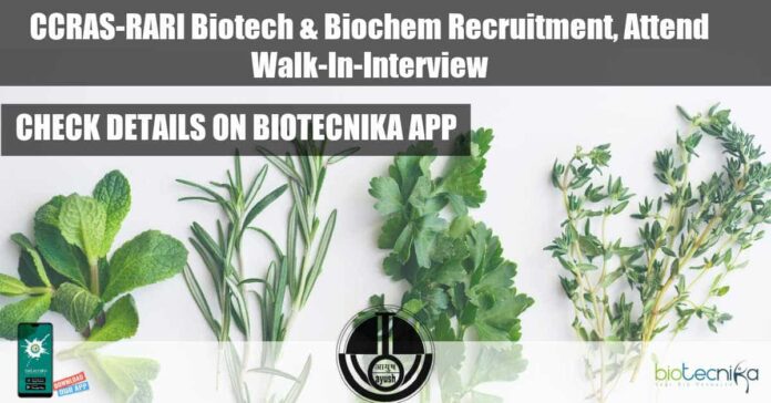 CCRAS-RARI Biotech