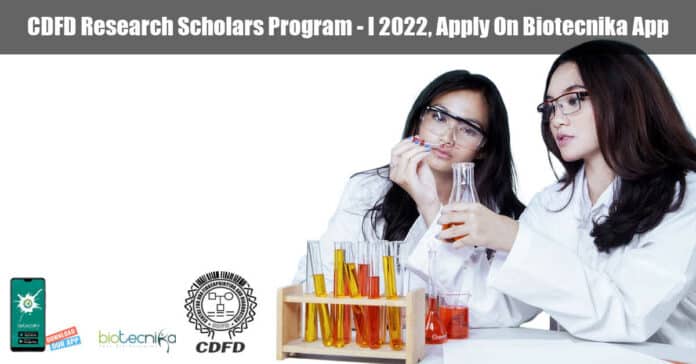 CDFD Research Scholars