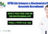 CFTRI Life Sciences & Biochemistry Project Associate Recruitment, Apply Online CFTRI Life Sciences