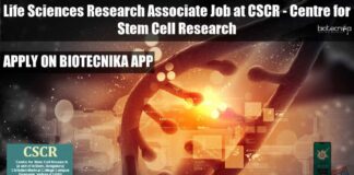 CSCR PhD Life Sciences