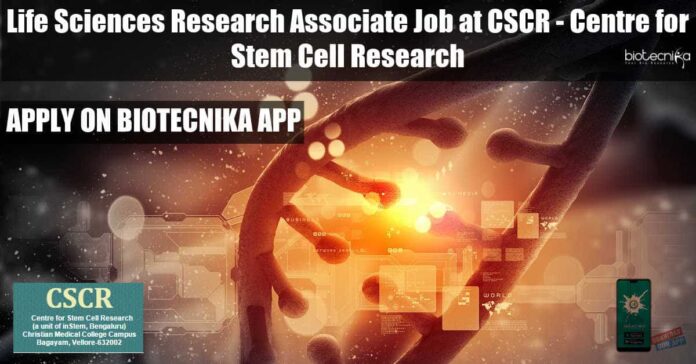 CSCR PhD Life Sciences
