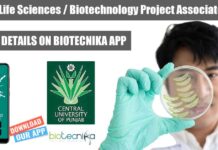 CUP Life Sciences / Biotechnology Project Associate Recruitment CUP Life Sciences