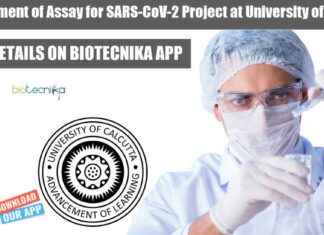 Calcutta University SRF Vacancy