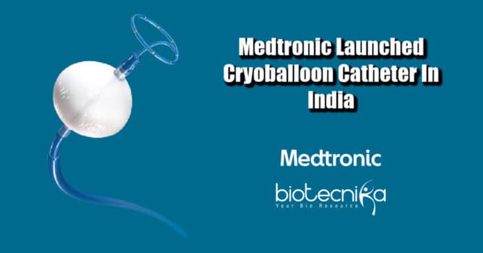Cryoballoon catheter Launched In India