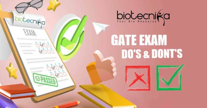 GATE Exam Tips
