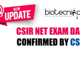 CSIR NET Exam Dates Released - Official CSIR Update