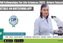 ICGEB PhD Fellowships For Life Sciences 2022 – Arturo Falaschi ICGEB PhD Fellowships 2022