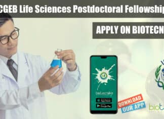 ICGEB Postdoctoral Fellowships 2022
