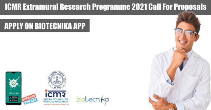 ICMR Extramural Research Programme