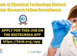 ICT Mumbai Biotechnology JRF