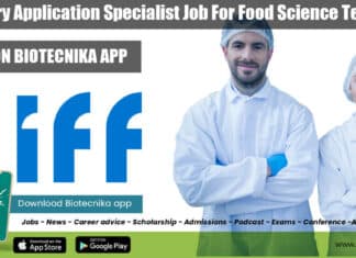 IFF Dairy Application Specialist Job