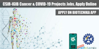 IGIB CSIR Project Jobs