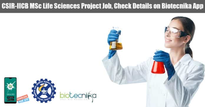 IICB Associate Life Sciences