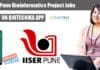 IISER Pune Bioinformatics Project Jobs