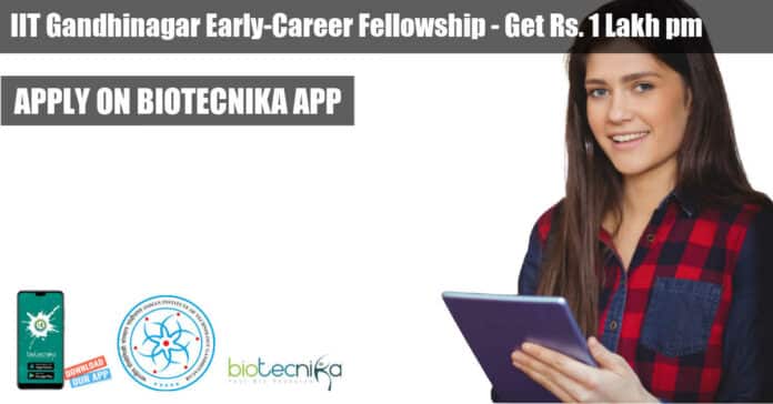 IIT Gandhinagar Early-Career Fellowship