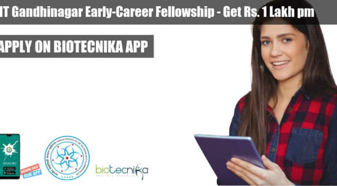 IIT Gandhinagar Early-Career Fellowship