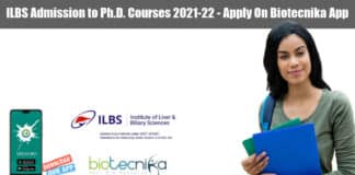 ILBS PhD Admission 2021-22