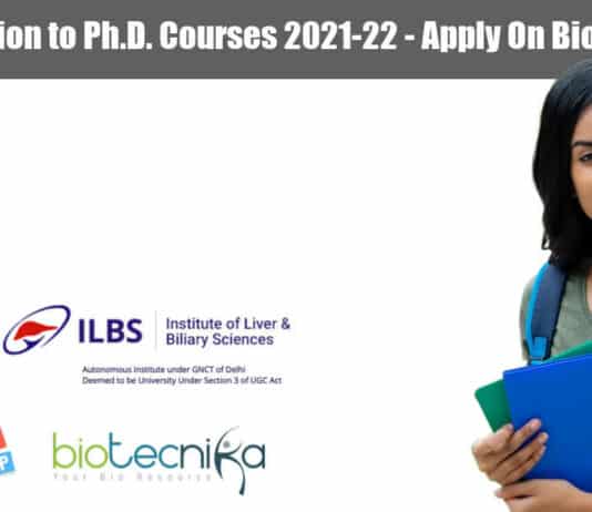 ILBS PhD Admission 2021-22