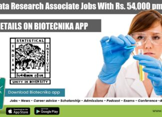 ISI Kolkata Research Associate