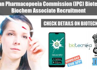 Indian Pharmacopoeia Commission Jobs
