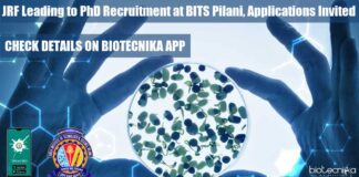 JRF to PhD Recruitment