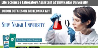 Life Sciences Laboratory Assistant