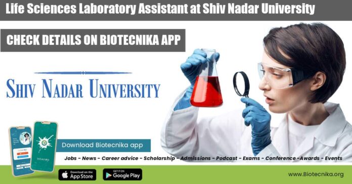 Life Sciences Laboratory Assistant