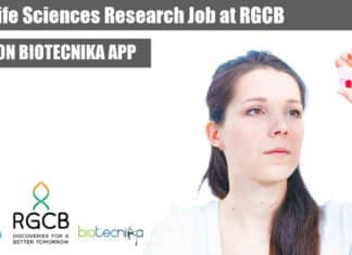 Life Sciences Research Job