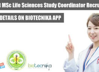 Life Sciences Study Coordinator