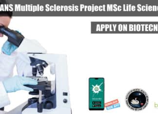 MSc Life Sciences SRF