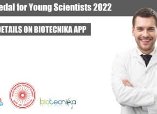 Medal for Young Scientists
