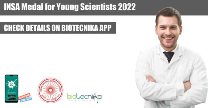 Medal for Young Scientists