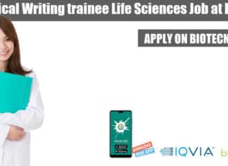 Medical Writing trainee