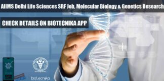 Molecular Biology JRF Job