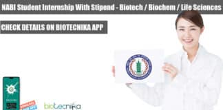 NABI Student Internship