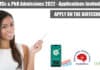 NBRC MSc & PhD Admissions 2022 – Applications Invited Online NBRC Admissions 2022
