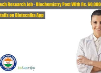 NDTL Biotech Research Job