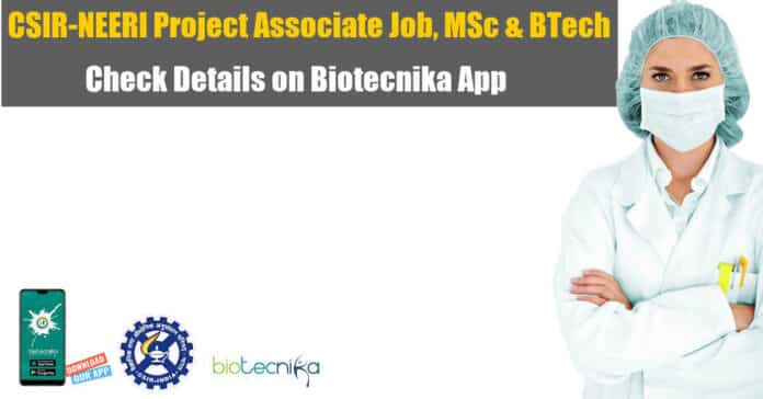 NEERI Project Associate