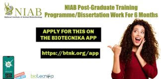 NIAB Training Programme
